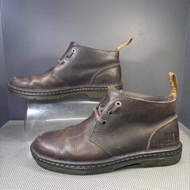 DR DOC MARTENS Sussex Industrial DM Men's Sz 11 M Brown Leather Work ...