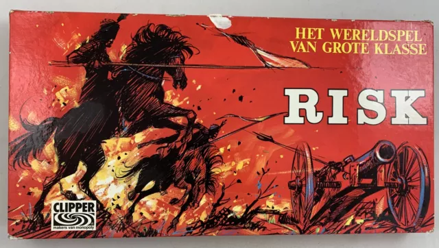 Risk Bordspel Gezelschapsspel Clipper Vintage 1976 Spel Nederlands Compleet 10+