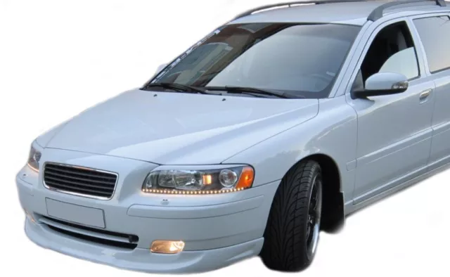 FRONT BUMPER SPOILER for VOLVO V70 N 2004 2007 Facelift ABS