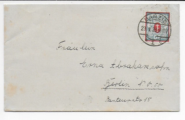 Danzig 1923 - Brief nach Berlin