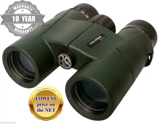 Barr & Stroud 'Sierra' 12x50 'Phase Coated' FMC WP Binoculars + 10 Year UK G/tee