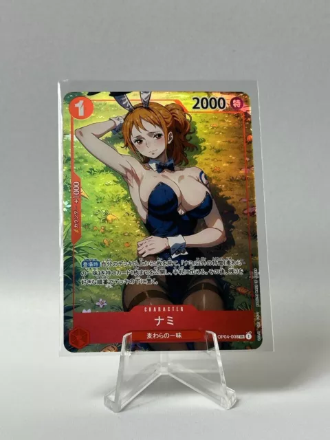 One Piece Nami Goddess Waifu Story Anime Card Custom Card