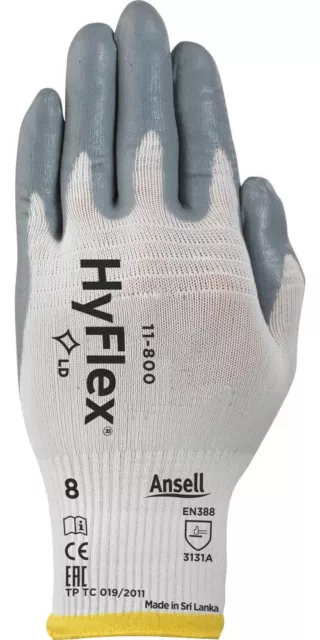 Ansell Handschuh HyFlex 11-800 Gr. 9
