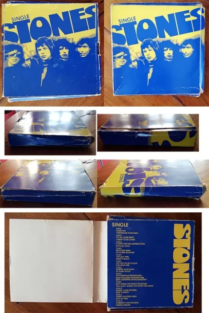 The Rolling Stones -  empty Stones Singles collection Box Set UK  - no 7" 45 PS