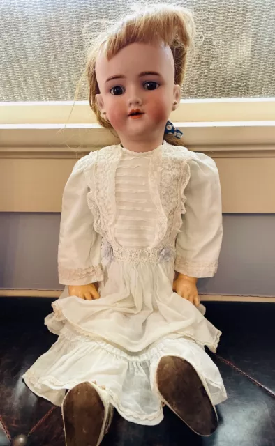 Antique Heinrich Handwerck  119-13, 5 Bisque Head Composition Doll 25”