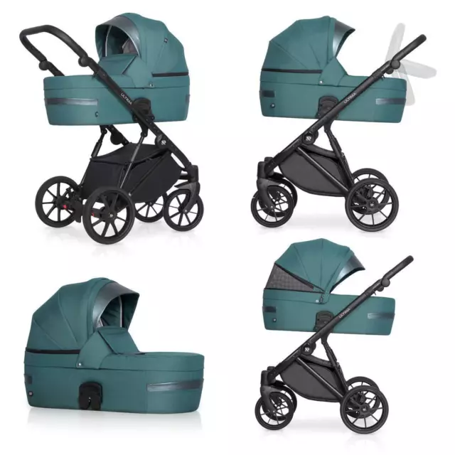 Poussette bébé et isofix en option léger UltraMAX de Lux4Kids 2