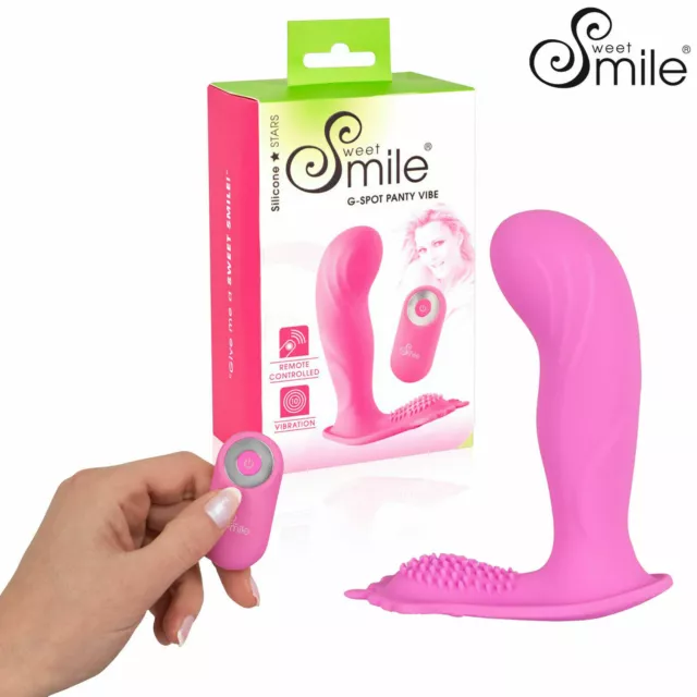 Sweet Smile Vibratore Doppio Donna Indossabile Punto G Spot Panty Vibe Vibrator