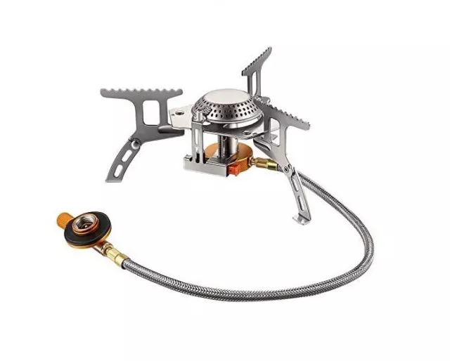 Portable Compact Gas-Burner Fishing Outdoor Cooking Camping Picnic Cook Stove UK