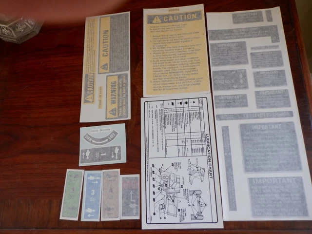International 88 Series Tractor Chassis Decals. Vinyl.  3088, 3288, 5088, 6588,