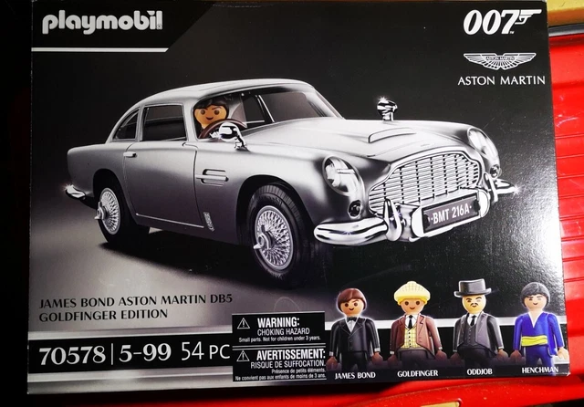Neu versiegelt playmobil 007 James Bond Aston Martin DB5 Goldfinger Edition Playmobil Modell 70578 Sammler Spielzeug Weihnachtsgeschenk