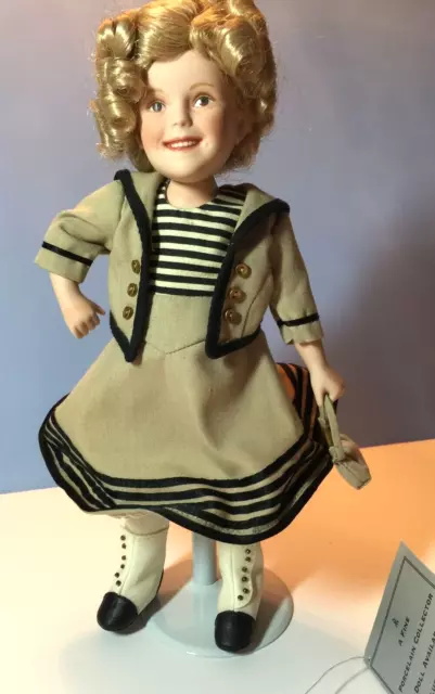Danbury Mint Shirley Temple Movie Classics 10" Doll Wee Willie Winkie 2