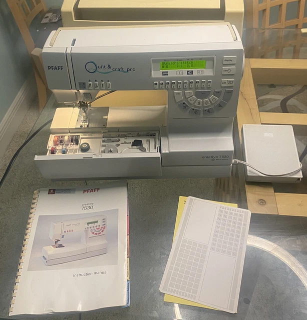 Pfaff 7530 Quilt and Craft Pro Sewing Machine with GREAT EXTRAS!!!! Pfaff 7530 Quilt and Craft Pro Sewing Machine with GREAT EXTRAS!!!!