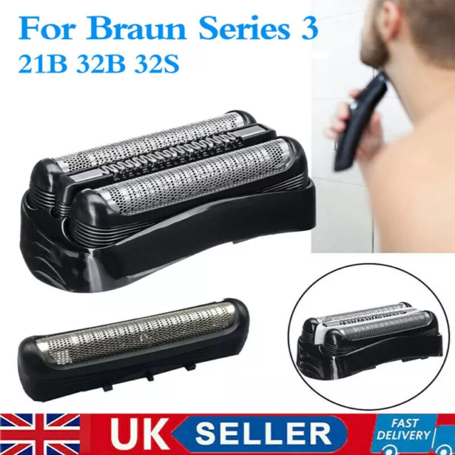 UK Replacement Foil Head for Braun 3 Series Shaver Wet Dry 3090cc 3050cc 3040s
