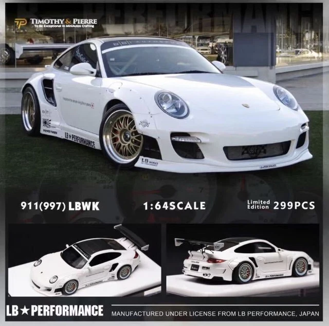 TP TIMOTHY PIERRE 1 64 LBWK 911 997 Pearl white LB Liberty Walk £214.74 ...