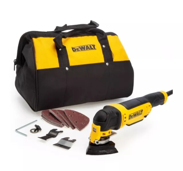 DEWALT OSCILLATING TOOL DWE315B-GB 240V 300W Corded Multi Function Tool