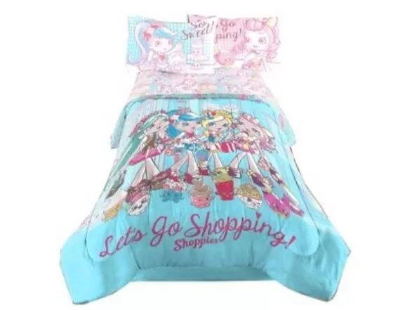 Shopkins Shoppies twin double bedding set