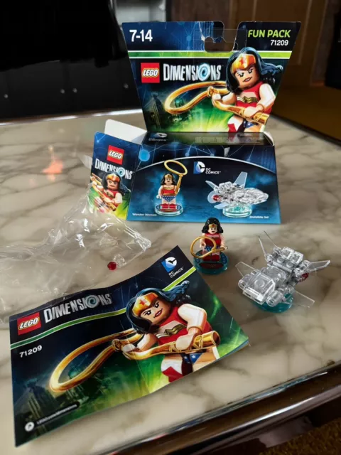 Lego Dimension Fun Pack 71209 Wonder Woman Unsichtbarer Jet DC Comics Dimensions