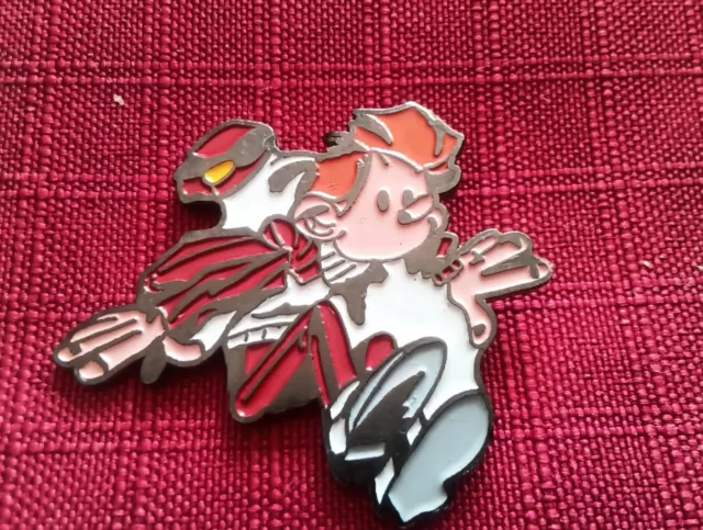 Pins Spirou Fantasio BD / Dessin Animé (N2) Signé Tome et Jany /Dupuis