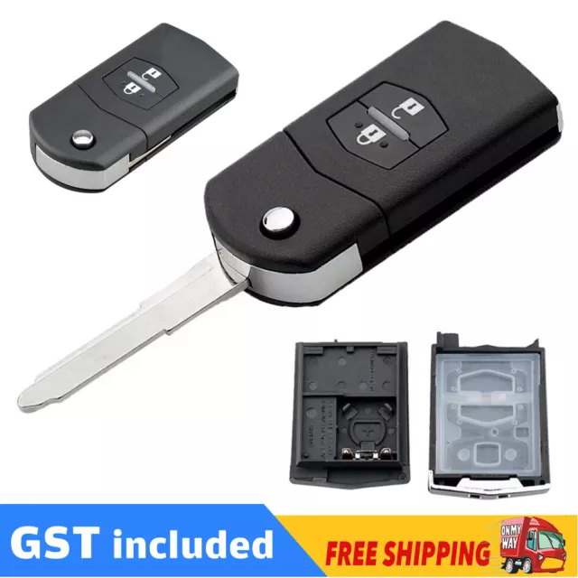 Mazda 3 button car key replacement 