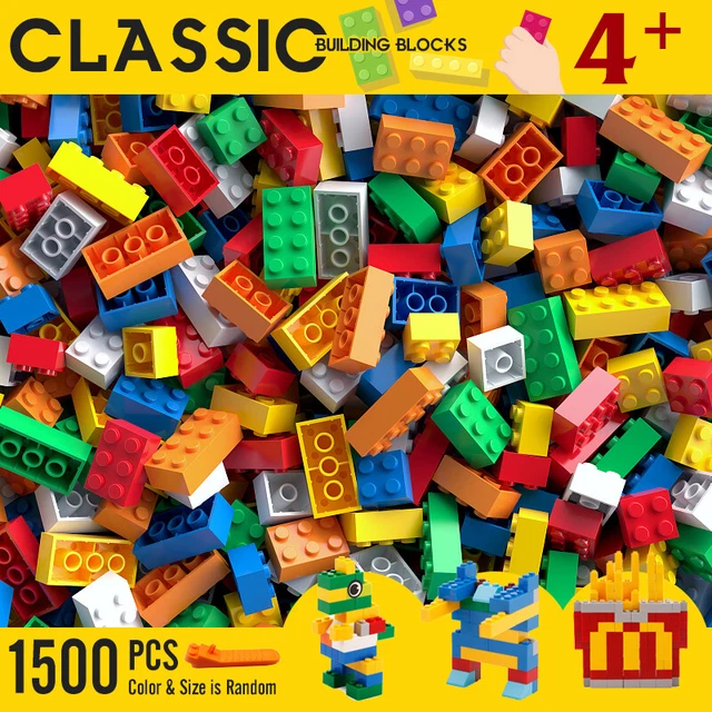 NEW BUILDING BLOCKS Classic Bulk Bricks Model Figures For Children ...