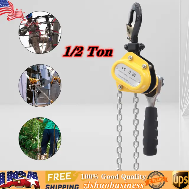 Small Lever Block Chain Hoist Mini Lever Manual Chain Hoist Ratchet Type 1/2Ton