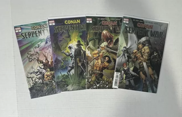 Marvel Comics: Conan- Serpent War Vol. 1 (2019) #1-4 Complete Set