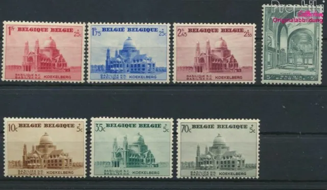 Belgique 471-477 (complète edition) neuf avec gomme originale 1938 ba (9349622