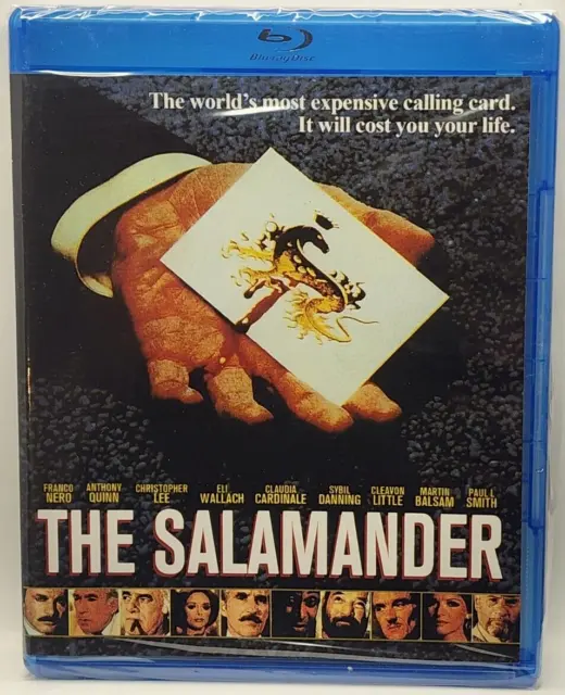 The Salamander (Blu-ray, 1981) Franco Nero, Anthony Quinn, Christopher Lee