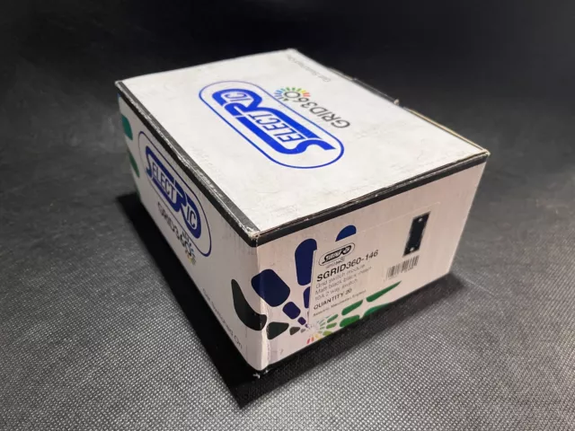 SELECTRIC SGRID360-146 Interruttore Modulo Nero 10A 2-Way - 20 / Box (UK) Joblot