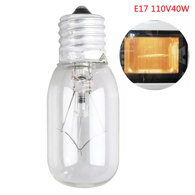 40w High Temperature Oven Bulb Microwave Light E17 Toaster/Steam Bulb LightI-RQ