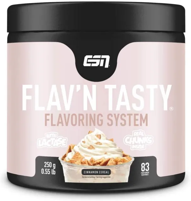 ESN Flavn Tasty 250g 71,60€/kg chunky designer flavor powder 3