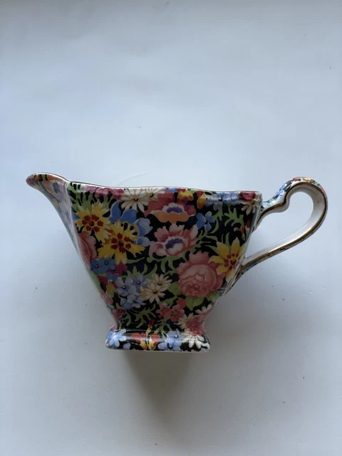 Royal Winton Grimwades Chintz Balmoral Creamer Made in England Vintage 2