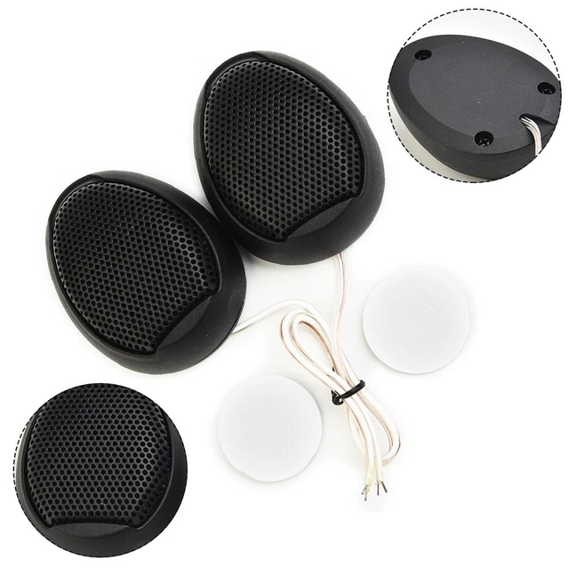 Tweeter Speaker Confezione da 2 pz Audio Auto Altoparlante Cupola Alta Frequenza Puro
