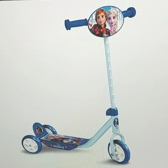 SCOOTER 3 Räder  FROZEN Eiskönigin Elsa Roller Kinderroller