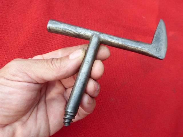 Rabot Ancien De Tonnelier - Outil Traditionnel France - Bois Et Fer - Occasion