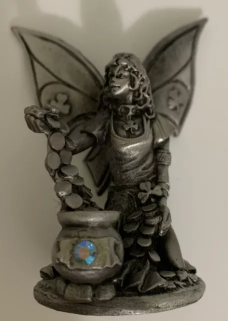 March Birth Month Fairy Robert Rudolfi Pewter 2.5” Birthstone Figurine Gallo