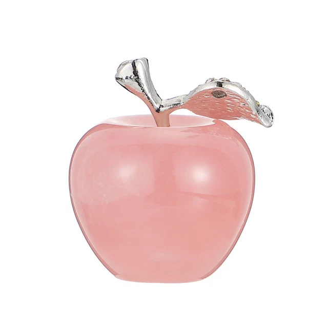 Pomme Cristal Rose Décorations Pour Les Salas De Casa Statuette Table