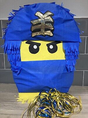non riempito piniata per bambini Pinata asinello Piñata set da 3 pezzi multicolore Pinatastab con maschera per gli occhi bastone e benda per occhi 