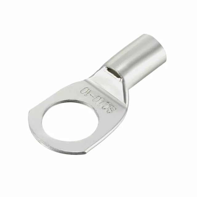 5pc SC10-10 Non Isolé U-Type sertir cuivre 10mm2 Connecteur fil Argent