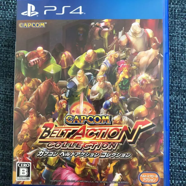 PS4 CAPCOM Belt Action Collection PlayStation 4 Game Japan