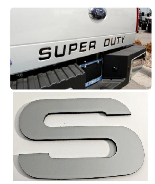 2020 F250 Grill Ford F250 Super Duty Hood Grille Letter Inserts - Foto 8