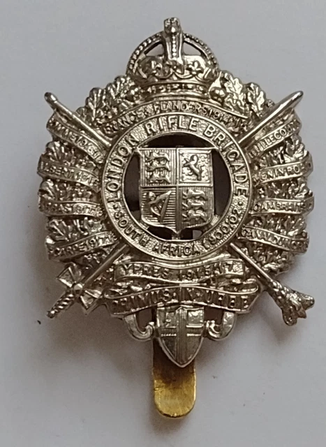 WW1 5TH CITY of London Battalion (London Rifle Brigade) Cap Badge ...