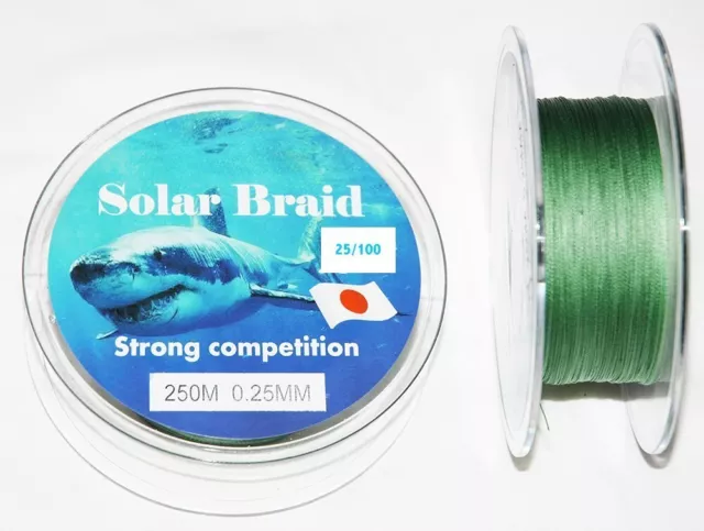 Tresse Solar Braid Bobine De 250 M