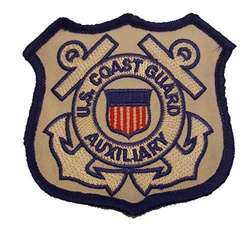 Uscg Coast Guard Auxiliary Patch Reserve Force Maritime Security Semper Paratus