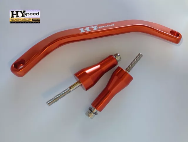 HYspeed Rear Grab Handle Aluminum Orange KTM SX SXF XC XCW EXC 2016-2019 see fit