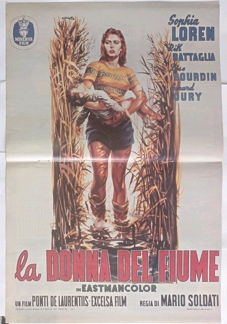 POSTER MANIFESTO LOCANDINA Cinema Film Sofia Loren Roma Stampa Vintage 50x70 Cm. EUR 32,00