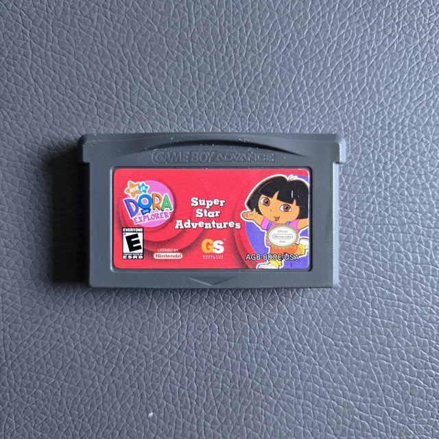 DORA THE EXPLORER Super Star Adventures Nintendo GBA TESTED