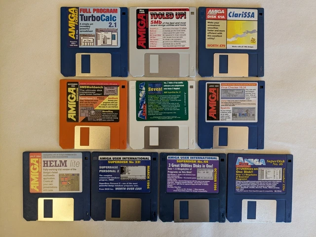 AMIGA COMPUTING - Software per floppy disk EUR 22,69 - PicClick IT