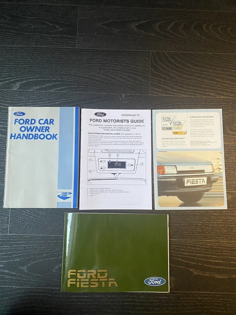 Genuine Ford Focus 2014-2018 Handbook / Owner's Manual – NAVI Audio Book – Very Good Condition