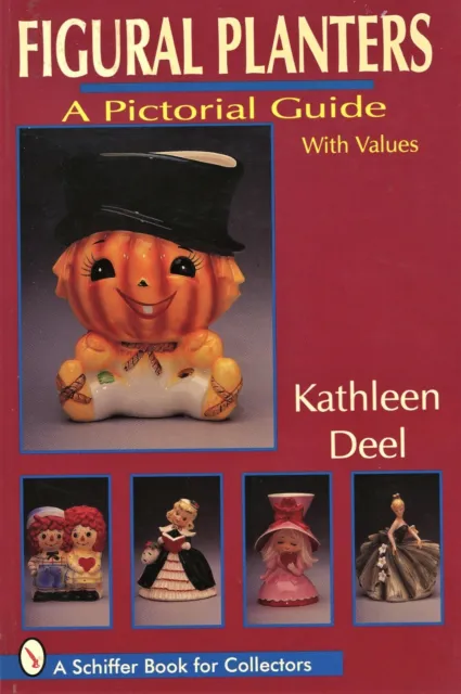 Figural Ceramic Planters - Animals Religious Holidays Children.../ Book + Values